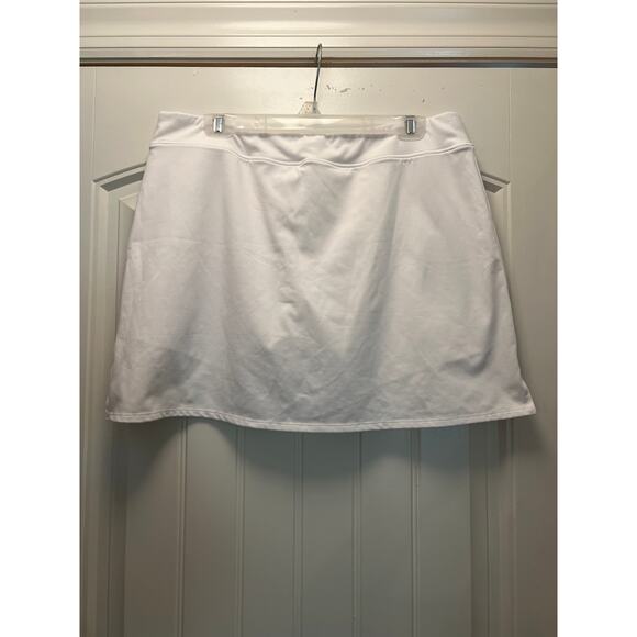 Tranquility Women’s Lightweight Active Tennis Golf Pull On Skorts Size XL White‎ - Picture 3 of 4